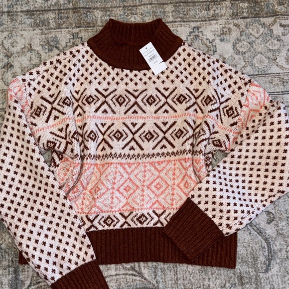 Patterned Knit Sweater - Picture 3 of 4